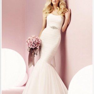 Mikaella mermaid wedding dress size 6 -021